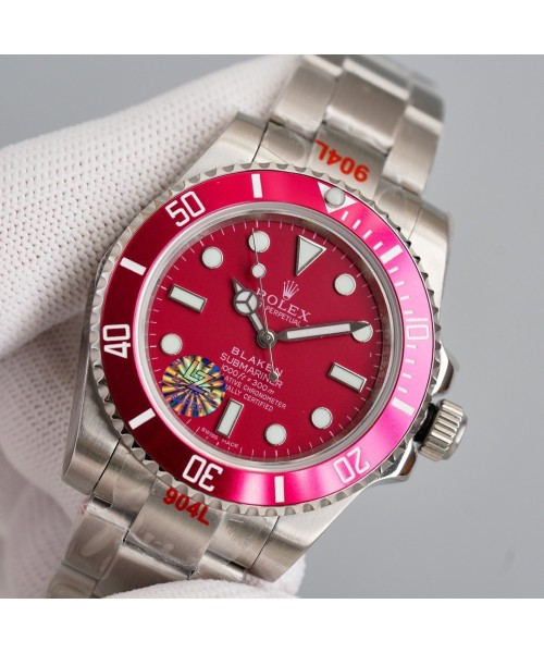 SUBMARINER 40 CUSTOM DARK PINK BEZEL