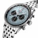 Replica  Breitling Navitimer B01 Chronograph 43mm Ice Blue Dial Automatic Gents Watch