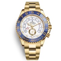 Rolex Yacht-Master II Ref 116688 Yellow Gold White Dial