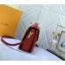 Monogram Empreinte Leather Metis In Red