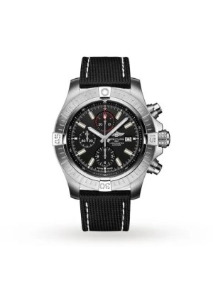 Breitling Avenger Men Automatic Black Fabric Watch A13375101B1X2
