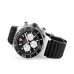 Breitling Chronomat Men Automatic Black Rubber Watch AB0136251B1S1