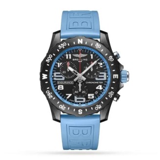 Breitling Endurance Pro Men Quartz Black Rubber Watch X82310281B1S1