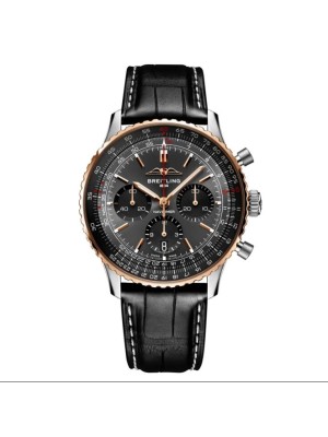Navitimer B01 Chronograph 43mm Limited Edition Mens Watch Grey Alligator