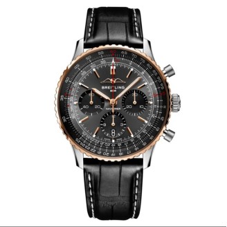 Navitimer B01 Chronograph 43mm Limited Edition Mens Watch Grey Alligator