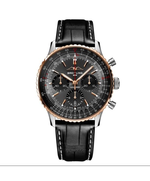 Navitimer B01 Chronograph 43mm Limited Edition Mens Watch Grey Alligator