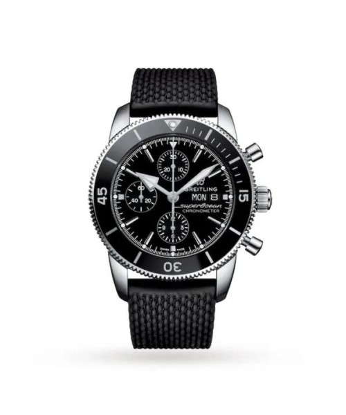 Breitling Superocean Heritage Men Automatic Black Rubber Watch A13313121B1S1