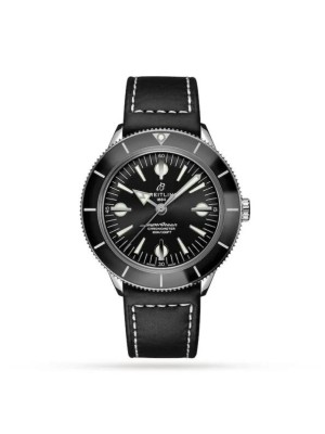 Breitling Superocean Men Automatic Black Calf Watch A10370121B1X2