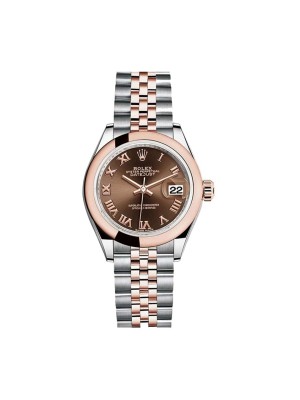 Rolex Datejust 279161-0009 Steel & Everose Gold Automatic Chocolate Dial Jubilee