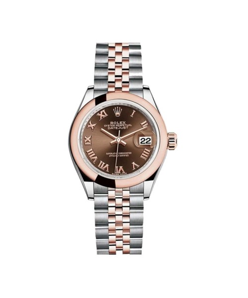Rolex Datejust 279161-0009 Steel & Everose Gold Automatic Chocolate Dial Jubilee