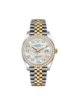Rolex Datejust Mother of Pearl Diamond 116243-0022 Jubilee