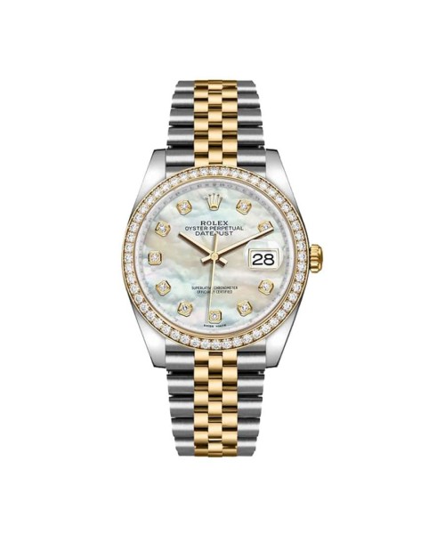 Rolex Datejust Mother of Pearl Diamond 116243-0022 Jubilee