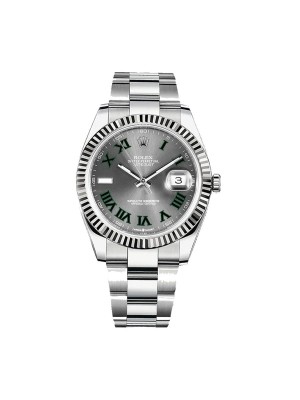 Replica Rolex Datejust 126334 Wimbledon Steel Grey