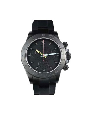 Rolex Blaken Daytona Date Black Dial 116520 Replica