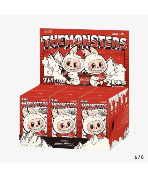 POP MART LABUBU THE MONSTERS V3 - Coca Cola Series Vinyl Face Blind Box (Version 3)