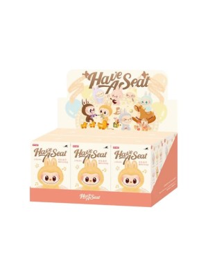 Pop Mart Labubu The Monsters Have a Seat Vinyl Plush Sealed Case (6 Blind Boxes)