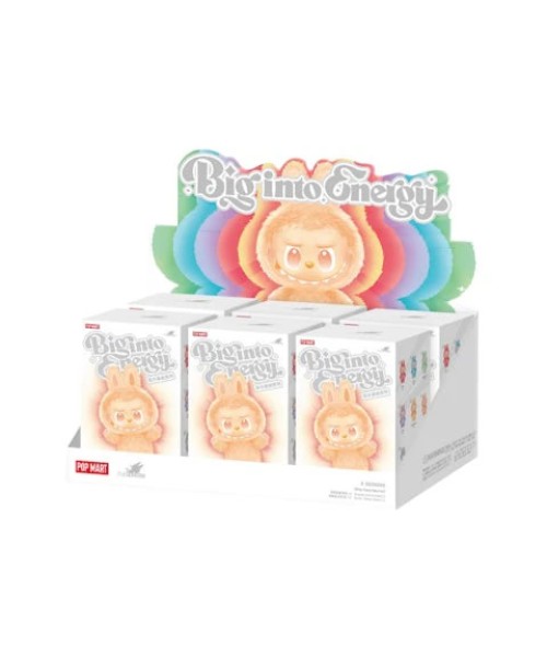 Pop Mart Labubu The Monsters Big into Energy Series Vinyl Plush Pendant Sealed Case (6 Blind Box)