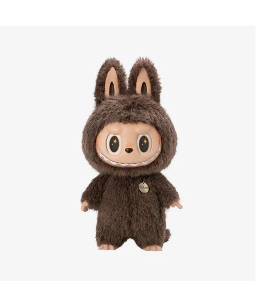 Pop Mart Labubu The Monsters Tasty Macarons Chestnut Cocoa Vinyl Plush Pendant