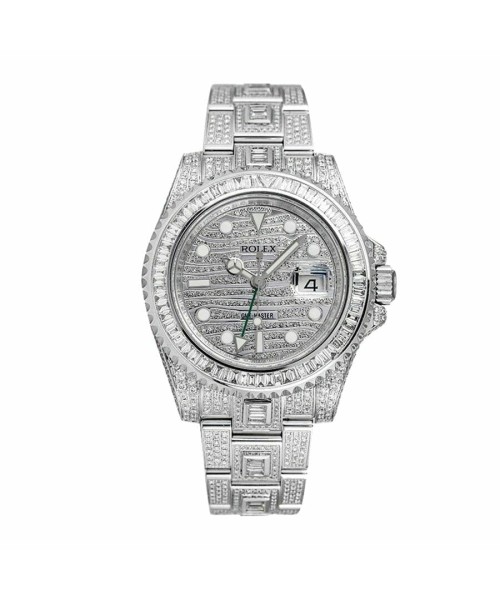 Rolex GMT-Master II Custom Diamond Set 116710LN Iced