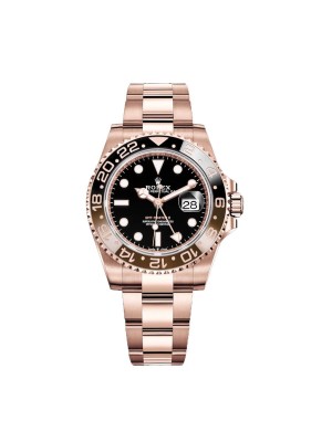 Rolex GMT-Master II 126715CHNR-0001 Rose Gold Automatic Black Dial Oyster