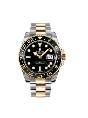 Rolex GMT-Master II 116713 Two Tone Black Dial Oyster