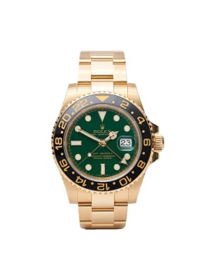 Rolex GMT-Master II 11678LN Yellow Gold Green Dial oyster