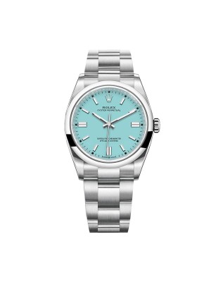 Replica Rolex Oyster Perpetual Aqua Dial 126000