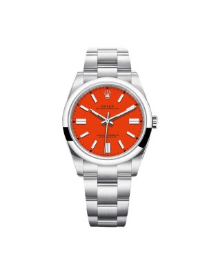 Replica Rolex Oyster Perpetual Red Dial 126000