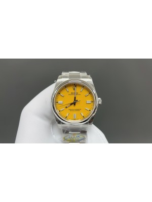 Replica Rolex Oyster Perpetual 41MM Yellow Dial
