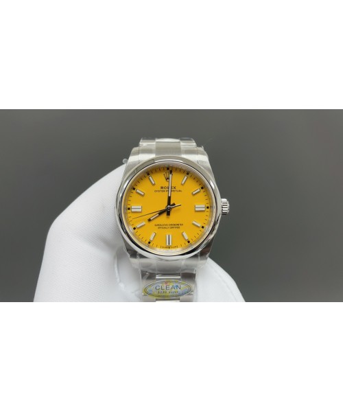 Replica Rolex Oyster Perpetual 41MM Yellow Dial