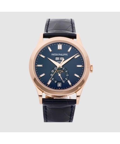 Patek Philippe Complications Rose Gold Diamond & Blue Dial 5396R-015