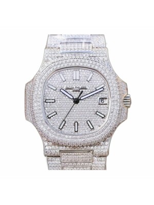 Replica Patek Iced Out 5719/10G-010