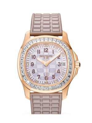 Patek Philippe Aquanaut Luce Haute Joaillerie Ladies Watch Model 5072R-001