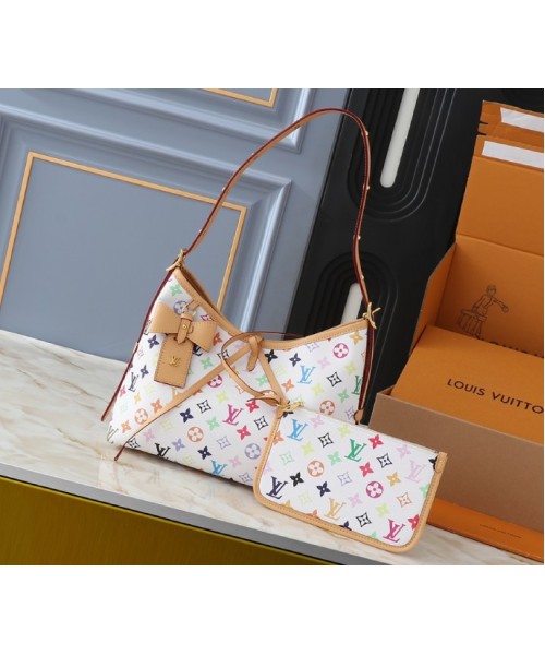 X TM Multicolored CarryAll PM In White