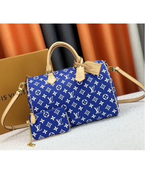 Louis Vuitton Speedy P9 Bandouliere 30 Bag In Amethyst Purple