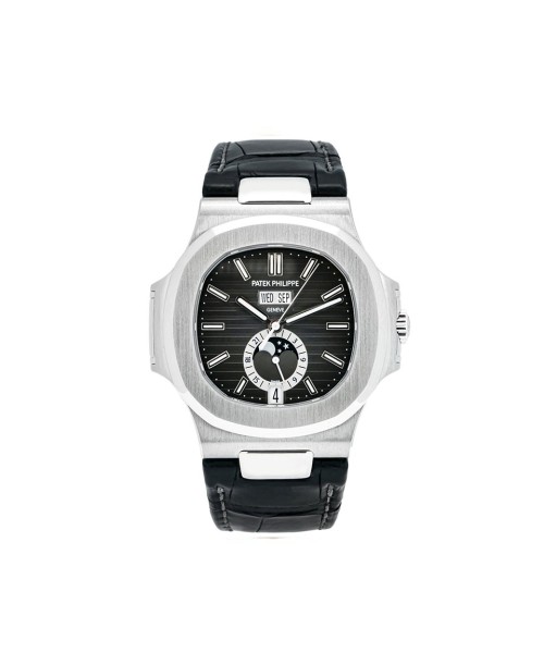 Patek Philippe Nautilus, 40.5mm, Stainless Steel, Black Dial, 5726A-001