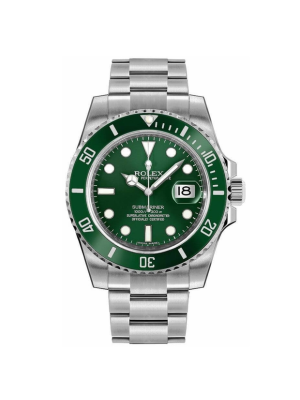 Rolex Submariner Hulk Green Dial Steel Mens Watch 116610lv-0002 GMT