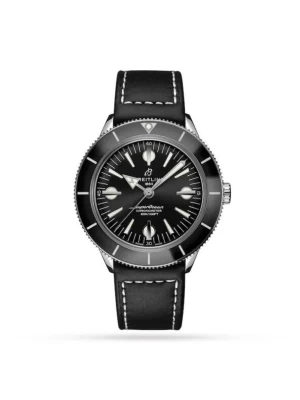 Breitling Superocean Men Automatic Black Calf Watch A10370121B1X2