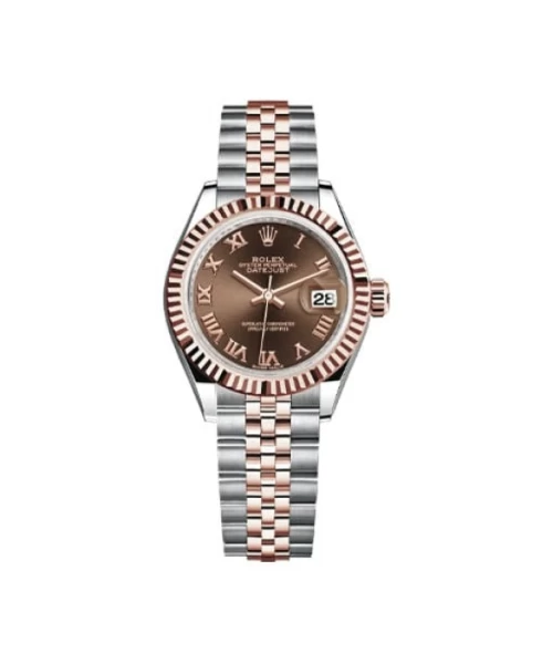 Rolex Datejust 278271 Everose Gold Automatic Chocolate Dial Jubilee 