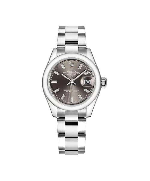 Rolex Datejust 279160-0010 Steel Automatic Dark Grey Dial Oyster