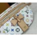 Louis Vuitton X TM Multicolored High Rise In White