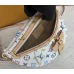 Louis Vuitton X TM Multicolored High Rise In White