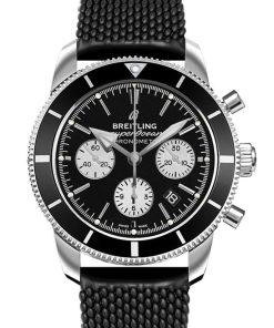 Breitling Superocean Heritage B01	Black Rubber AB0162121 B1S1