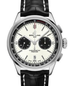 Breitling Premier B01 Chronogragh 42mm BLACK CROC AB0118221 G1P1
