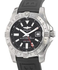 Breitling Avener II GMT Black Dial Men's Watch A3239011-BC35