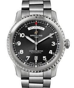 Breitling Navitimer Day Date 41mm Stainless Steel A45330101 B1A1