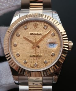 DATEJUST 41 TWO-TONE CHAMPAGNE DIAMOND DIAL
