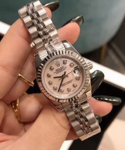 DATE JUST 28MM DIAMOND STUDDED